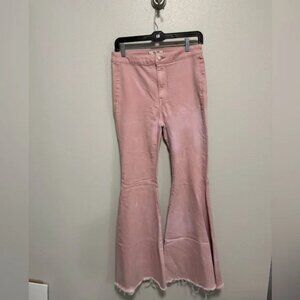 We the Free Sandrine Rose Flare Jeans - Size 27